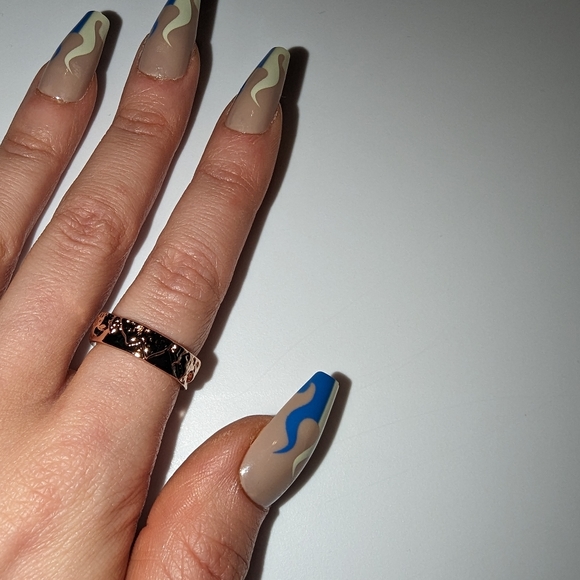 Fashion rose gold ring - Picture 5 of 12